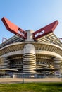 San Siro football stadium in Milan, Italy