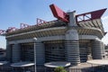 San siro meazza stadium in Milan Royalty Free Stock Photo