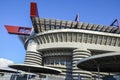 San Siro (Stadio Giuseppe Meazza)is a footbal stadium which is home to both A.C Milan and Inter Milan