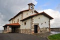 San Telmo hermitage, Zumaia, Basque Country, Spain Royalty Free Stock Photo