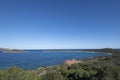 San teodoro, Sardinie-17-19-2021-Beautiful white sandy beach. Royalty Free Stock Photo