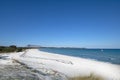 San teodoro, Sardinie-17-19-2021-Beautiful white sandy beach. Royalty Free Stock Photo