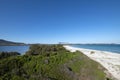 San teodoro, Sardinie-17-19-2021-Beautiful white sandy beach. Royalty Free Stock Photo