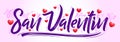 San Valentin, Valentines day spanish text