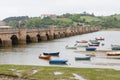 San Vicente de La Barquera, Cantabria, Spain. Royalty Free Stock Photo