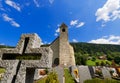 San Vigilio Church with Cemetery - Pinzolo Italy