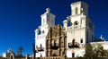 San Xavier del Bac mission church Royalty Free Stock Photo