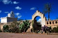 San Xavier del Bac mission church in Tucson, Arizona Royalty Free Stock Photo