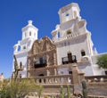 San Xavier del Bac Mission, Tucson Royalty Free Stock Photo