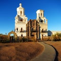 San Xavier Mission Christian Church Royalty Free Stock Photo