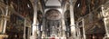 San Zaccaria Church interior including the altar and famous paintings.