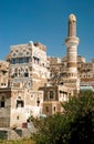 Sanaa old town yemeni traditional architecture