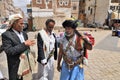 People in Sanaa, Yemen