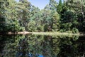 Sanatorium Lake in Macedon Ranges area of Victoria, Australia