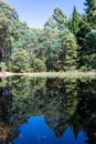 Sanatorium Lake in Macedon Ranges area of Victoria, Australia