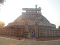 SANCHI STUPA AT SANCHI BHOPAL HISTORICAL TURISUM