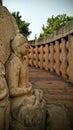 Sanchi stupa Royalty Free Stock Photo