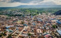 Aerial view of Sancti Spiritus city, Cuba