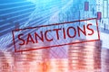 Sanctions against Russia, financial bans, blocking of economic bank accounts, withdrawal restrictions, money crisis