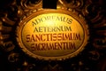 Sanctissimum sacramentum