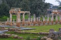 The sanctuary of Artemis at Brauron Royalty Free Stock Photo