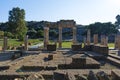 The sanctuary of Artemis at Brauron, Attica - Greece. Royalty Free Stock Photo