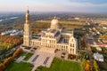 Basilica of Our Lady of LicheÃâ in Poland. Aerial view Royalty Free Stock Photo