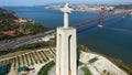 Cristo Rei Christ Statue Lisbon Royalty Free Stock Photo