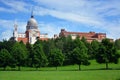 The sanctuary dedicated to Saint John Bosco in his native village in Piedmont, Italy Royalty Free Stock Photo