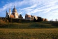 The sanctuary dedicated to Saint John Bosco in his native village in Piedmont, Italy Royalty Free Stock Photo