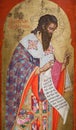 Ancient icon of Saint James, brother of Jesus, apostle and martyr, bishop of Jerusalem