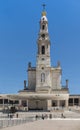 Sanctuary of Fatima in Portugal. Square and Basilica of Our Lady