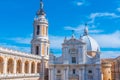 Sanctuary of the Holy House of Loreto in Italy Royalty Free Stock Photo