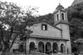 Montefortino. Marche. The sanctuary of the Madonna dell`Ambro Royalty Free Stock Photo