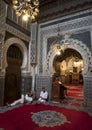 The Sanctuary of Moulay 2nd inside the Fez Medina, Morocco.