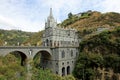 Sanctuary of Our Lady, Las Lajas, Colombia Royalty Free Stock Photo