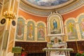 Abruzzo. Isola del Gran Sasso dÃ¢â¬â¢Italia. The sanctuary of S. Gabriele dell`Addolorata