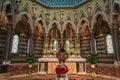 Abruzzo. Isola del Gran Sasso dÃ¢â¬â¢Italia. The sanctuary of S. Gabriele dell`Addolorata