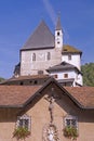 Sanctuary of San Romedio, Trentino, Italy Royalty Free Stock Photo