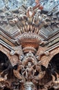 Sanctuary of Truth located in Pattaya Thailand Royalty Free Stock Photo