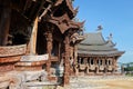 Sanctuary of Truth located in Pattaya Thailand Royalty Free Stock Photo