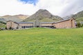 Sanctuary at Vall de Nuria Royalty Free Stock Photo