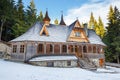 Sanctuary in winter, Poland