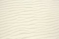 Sand as background texture. Wavy pattern of the wind Royalty Free Stock Photo