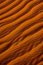 Sand background with a natural wavy pattern Royalty Free Stock Photo