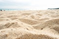Sand Background. Sand Texture for Background. Sandy Beach. Macro Shot Royalty Free Stock Photo