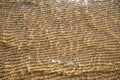 Sand background texture under water Royalty Free Stock Photo