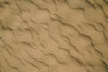 Sand on the beach abstract background, rippled pattern