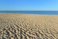 Sand of the beach from Altantic ocean Royalty Free Stock Photo