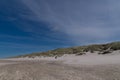 Sand beach with dunes, Blokhus, Denmark Royalty Free Stock Photo